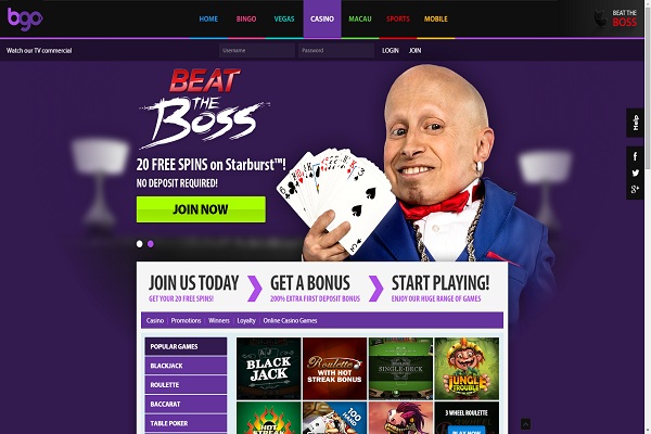 Play at BGO Casino BGO Home