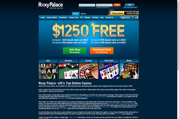 Play at Roxy Palace Casino Roxy Palace Casino